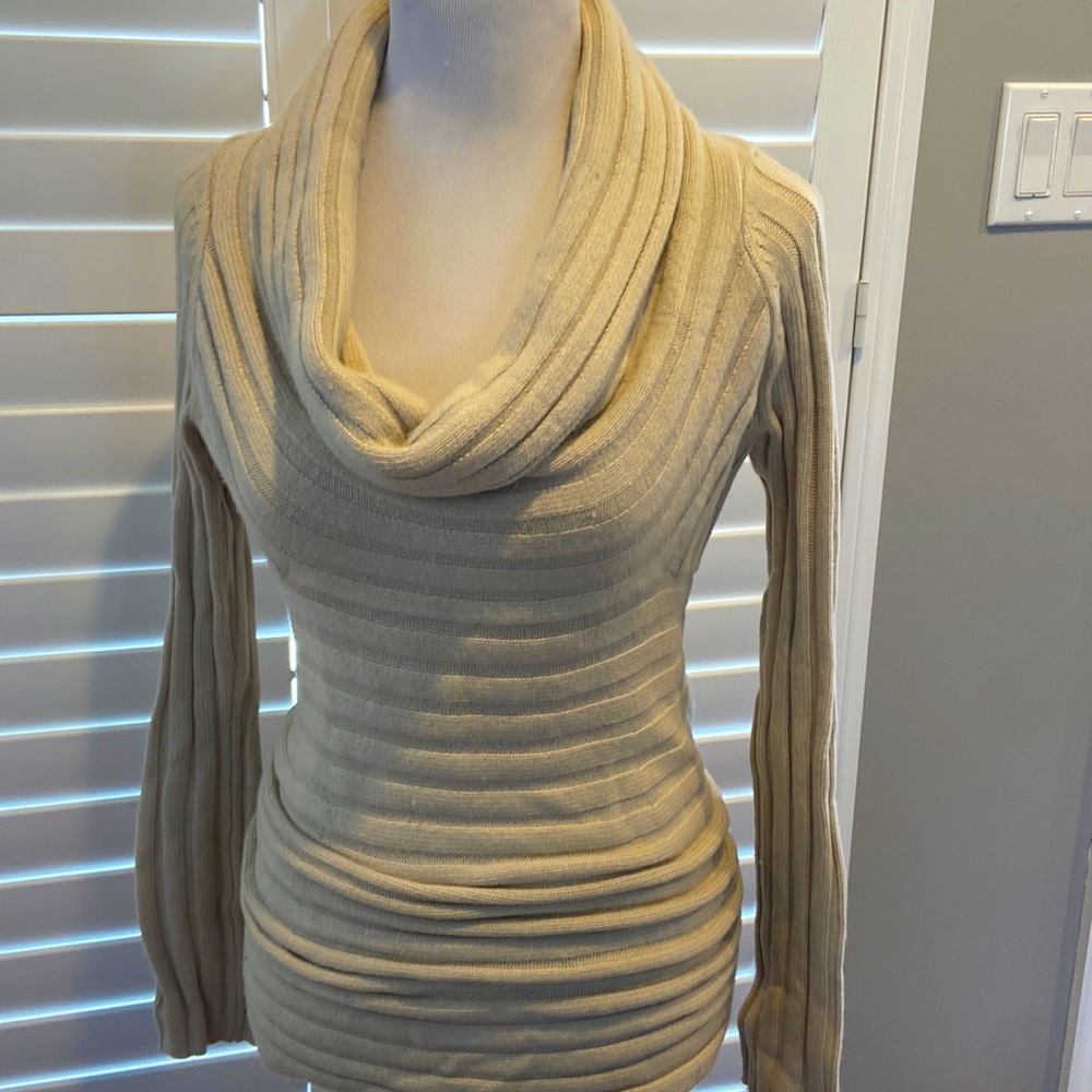 Ann Taylor beige sweater small